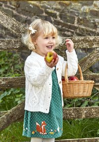 JoJo Maman Bébé COSY CABLE  - Vest - Cream