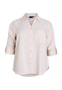 MIT 3/4-ÄRMELN - Hemdbluse - sandshell