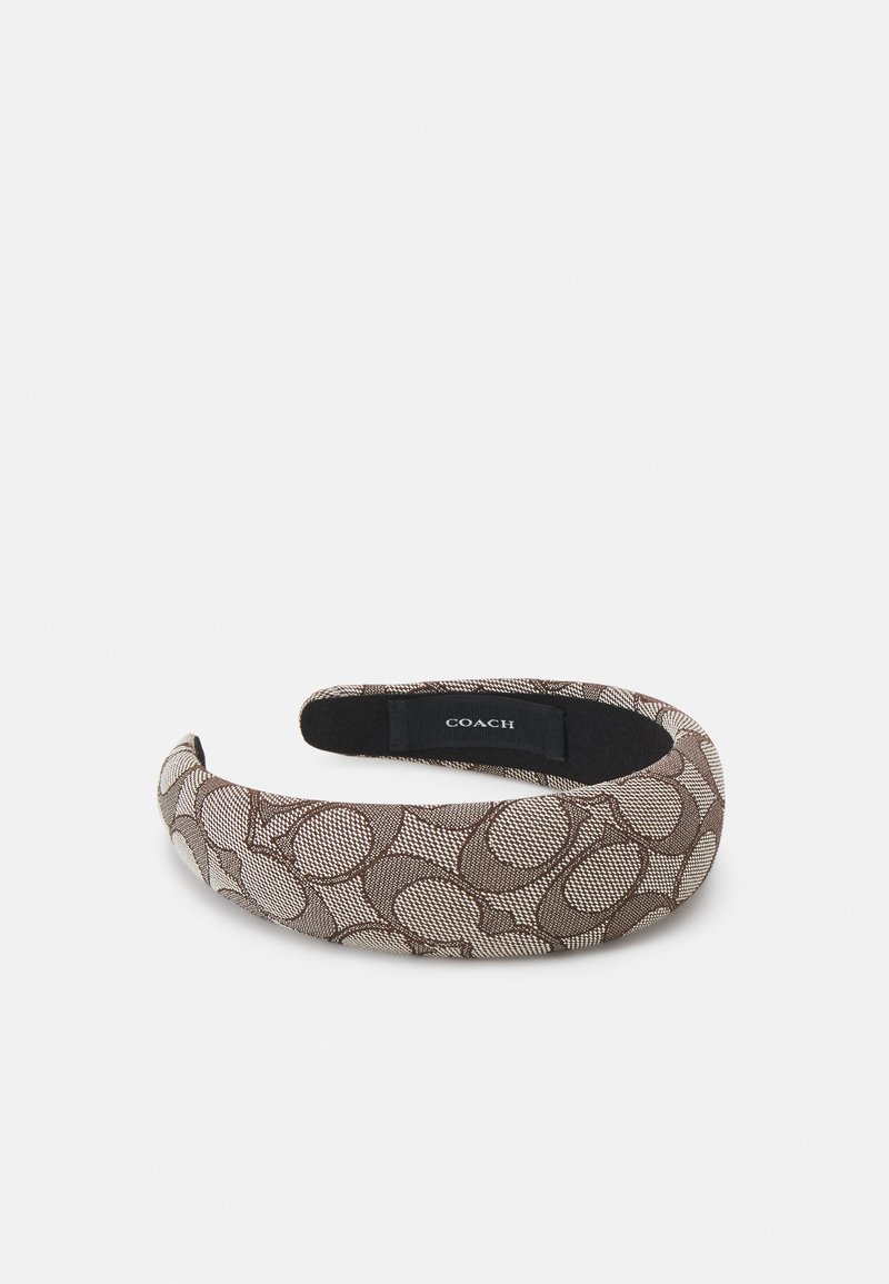 Coach SIGNATURE HEADBAND Hårstylingaccessories oak/lysegrå