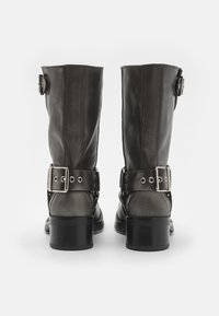 Steve Madden BLESSING - Cowboy-/Bikerboot - dark grey