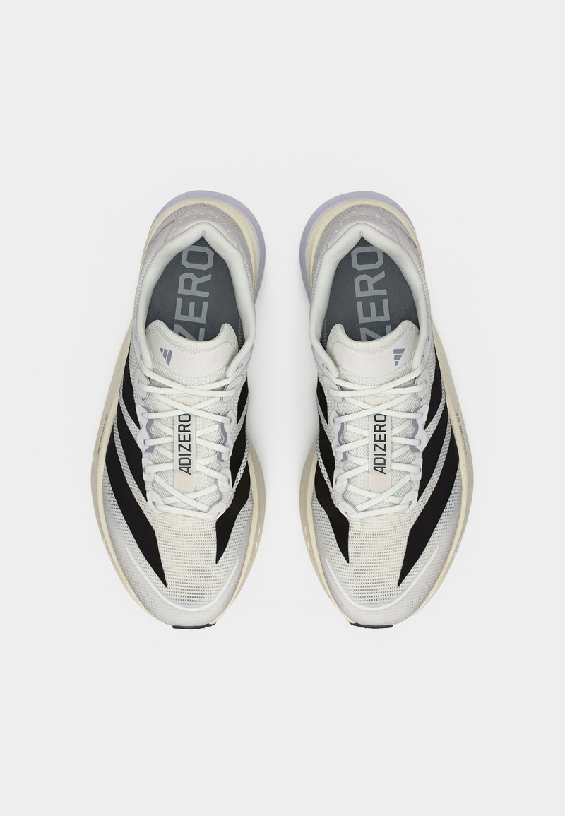 adidas Performance ADIZERO BOSTON 13 M - Road running shoes - white/core  black/dash grey/white - Zalando.co.uk