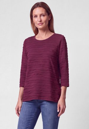 Rabe, RABE T-SHIRT - Langarmshirt - dunkelrot