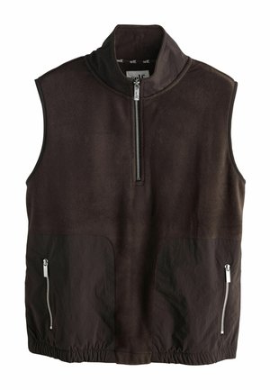 REGULAR FIT  - Weste - chocolate brown