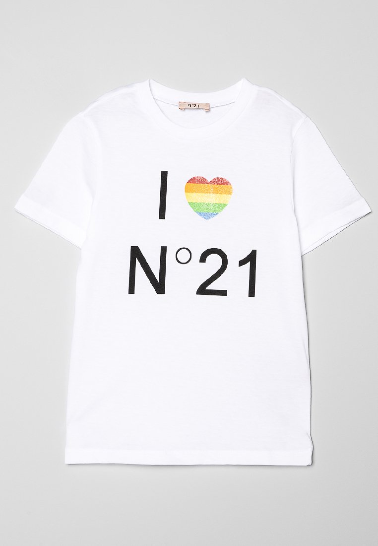 N°21 T-shirt print wit