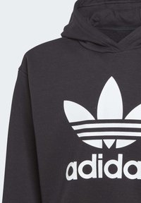 adidas Originals ADICOLOR CROPPED - Mikina s kapucí - black