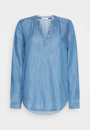 Bluse - blue denim