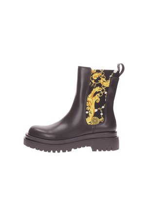 Stivaletti con plateau - brown