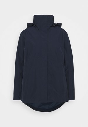 TROVAT HOODED JACKET WOMEN - Giacca hard shell - marine