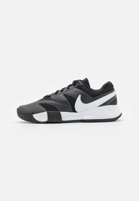 Nike Performance - COURT LITE 4 - Teniso bateliai molio dangos kortams - black/white/anthracite Miniatiūros vaizdas 1