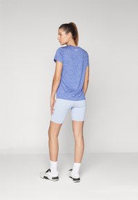 Under Armour VANISH SEAMLESS SHORT - Pajkice - celeste/white