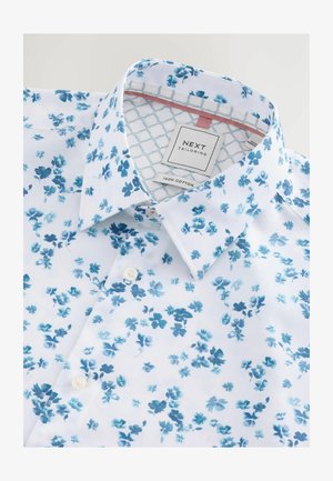 Next, Shirt - white blue watercolour dtisy floral
