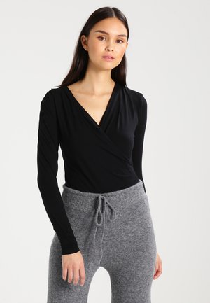 LIONE-M - T-shirt à manches longues - black