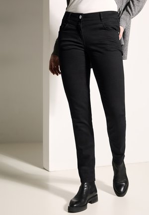 Vaqueros slim fit - schwarz