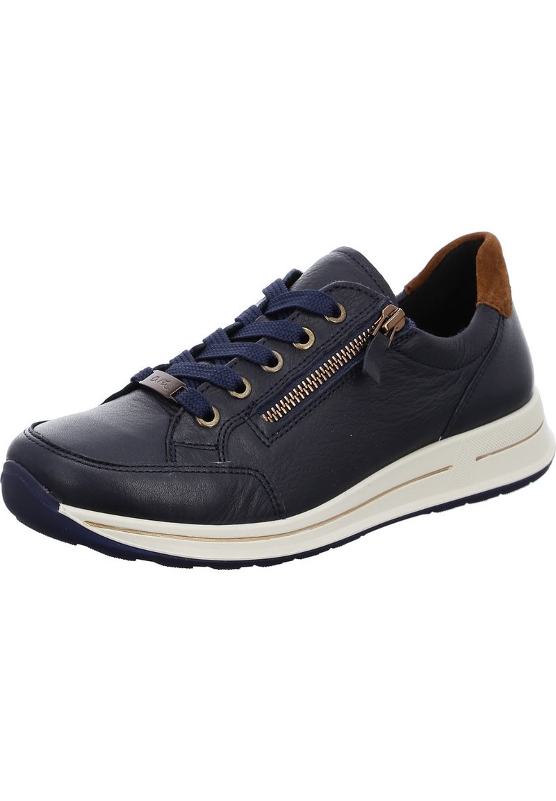 Damen Halbschuhe | ara OSAKA Sportlicher Schnürer blau - FL26656 Damen Halbschuhe | ara OSAKA Sportlicher Schnürer blau - FL26656