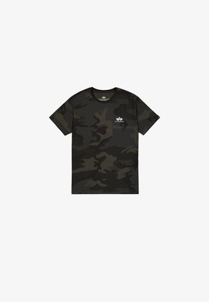 Alpha Industries, CAMO - T-shirt imprimé - black