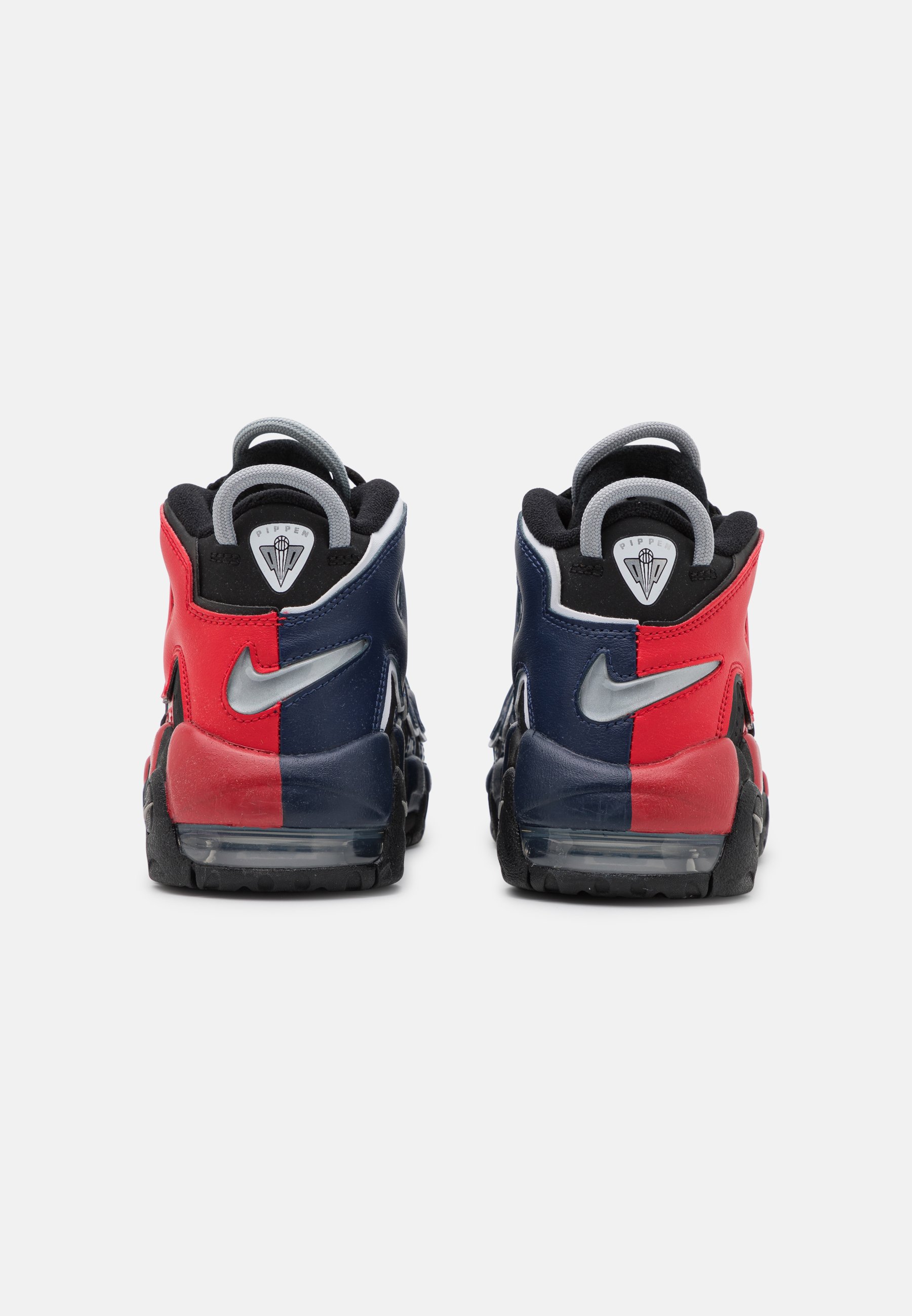 Nike Sportswear AIR MORE UPTEMPO - Sneaker high - black/university  red/midnight navy/white/schwarz - Zalando.ch