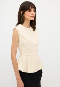 adL RUFFLED - Top - beige