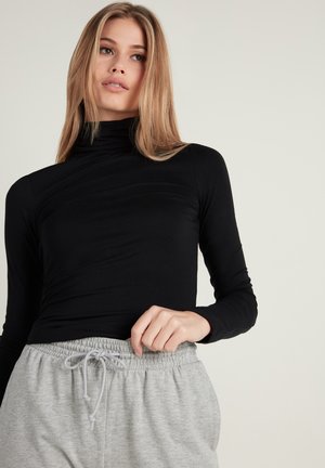 LONG SLEEVE - Bluzka z długim rękawem - nero