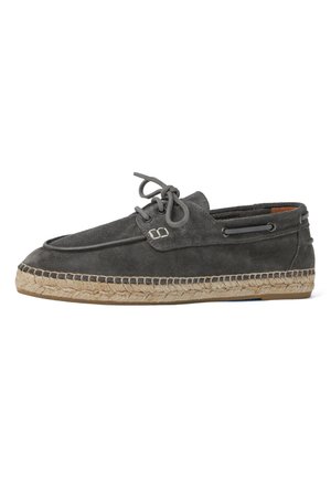 FRED MARTIN COLLECTION, Chaussures bateau - piombo suede
