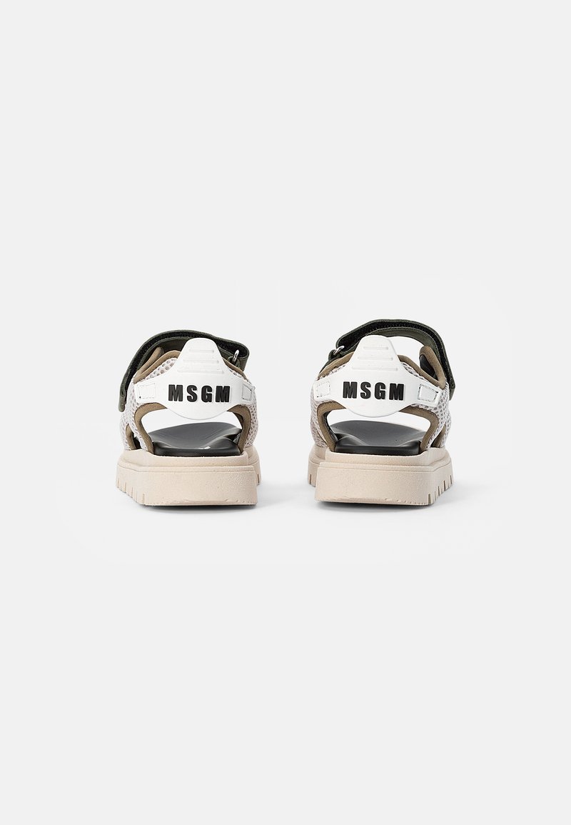 Kinder Sneaker | MSGM Riemensandalette off white/military/weiß - XH52366 Kinder Sneaker | MSGM Riemensandalette off white/military/weiß - XH52366