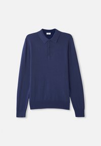 Strikkegenser - dusk blue