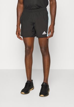 OWN THE RUN - Urheilushortsit - black/bliss blue/silver