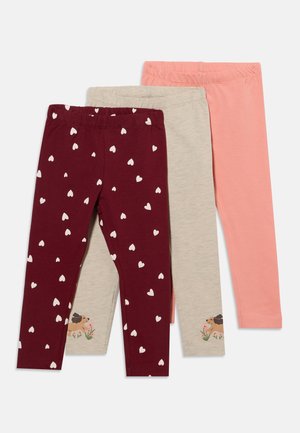 Friboo by Zalando, UNICORN 3 PACK  - Панталон тип клин - off-white/bordeaux