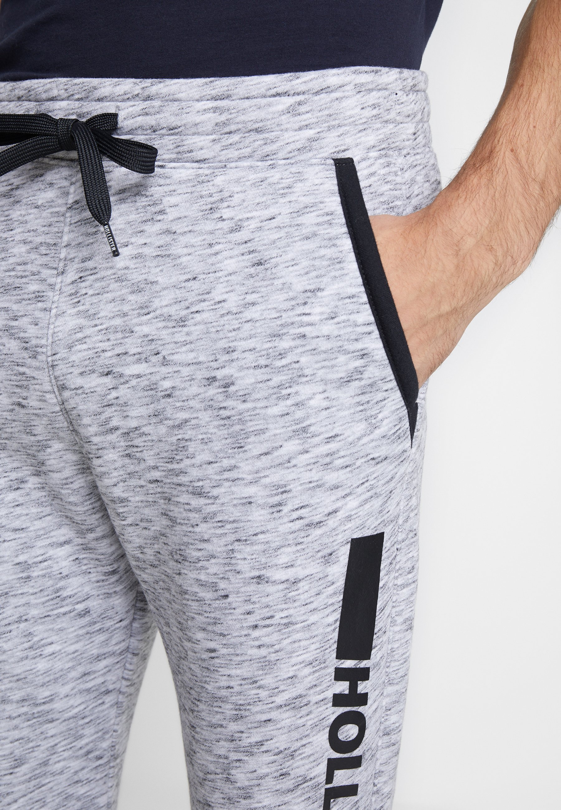 PRINT LOGO JOGGER Joggebukse heather grey PRINT LOGO JOGGER Joggebukse heather grey