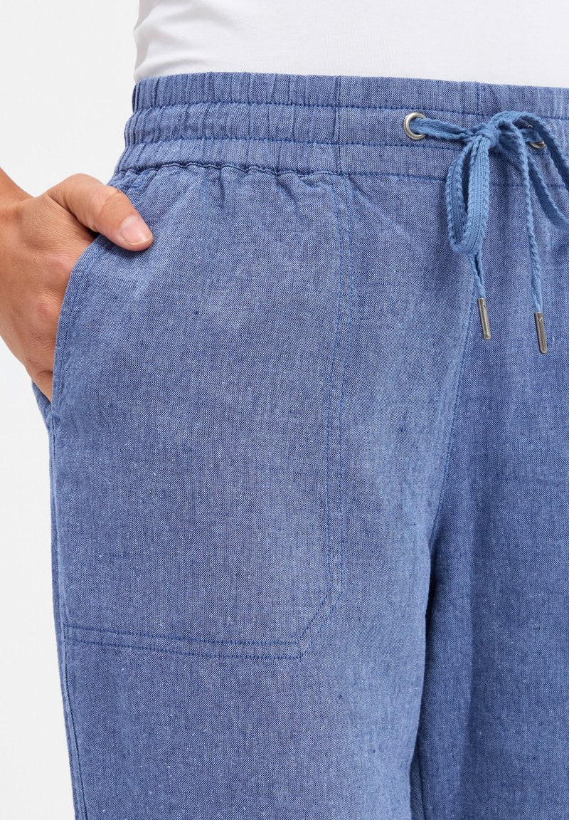 Olsen LISA Trousers blau/blue Zalando