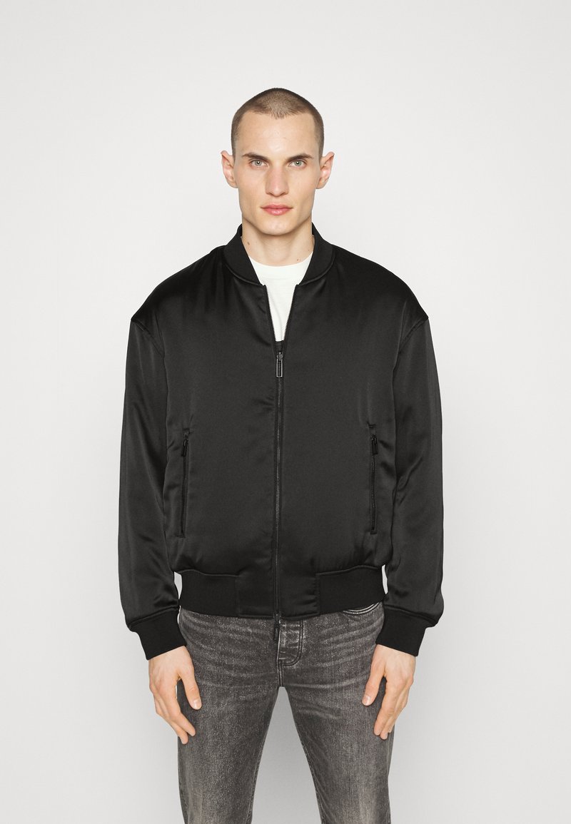 Emporio Armani BLOUSON JACKET Bomber Jacket nero/black Zalando.ie