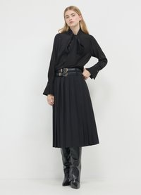 Calliope FIOCCO EFFETTO TRASPARENTE - Blouse - nero