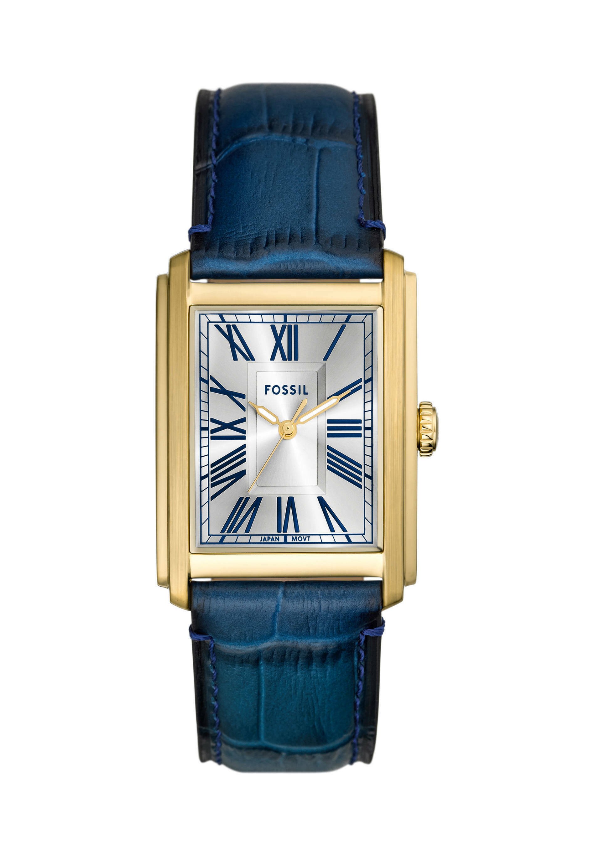 Fossil TRADIITIONAL CARRAWAY Uhr blue/blau Zalando