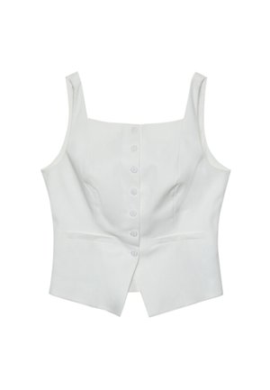 Stradivarius WITH DETAIL  - Weste - white