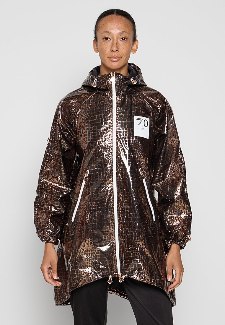 EA7 Emporio Armani Regenjas bruin