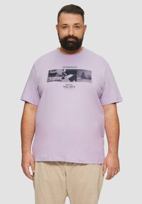 s.Oliver T-Shirt print - lavendel