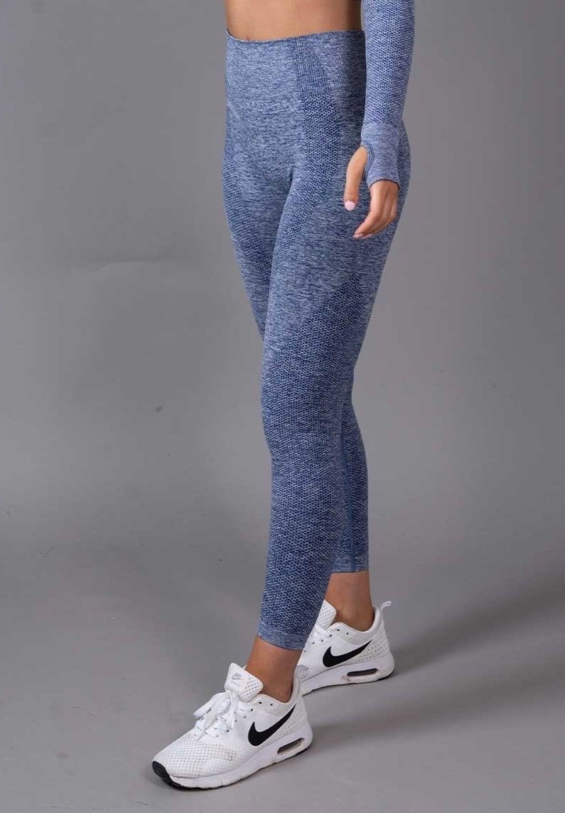 vital seamless leggings indigo marl