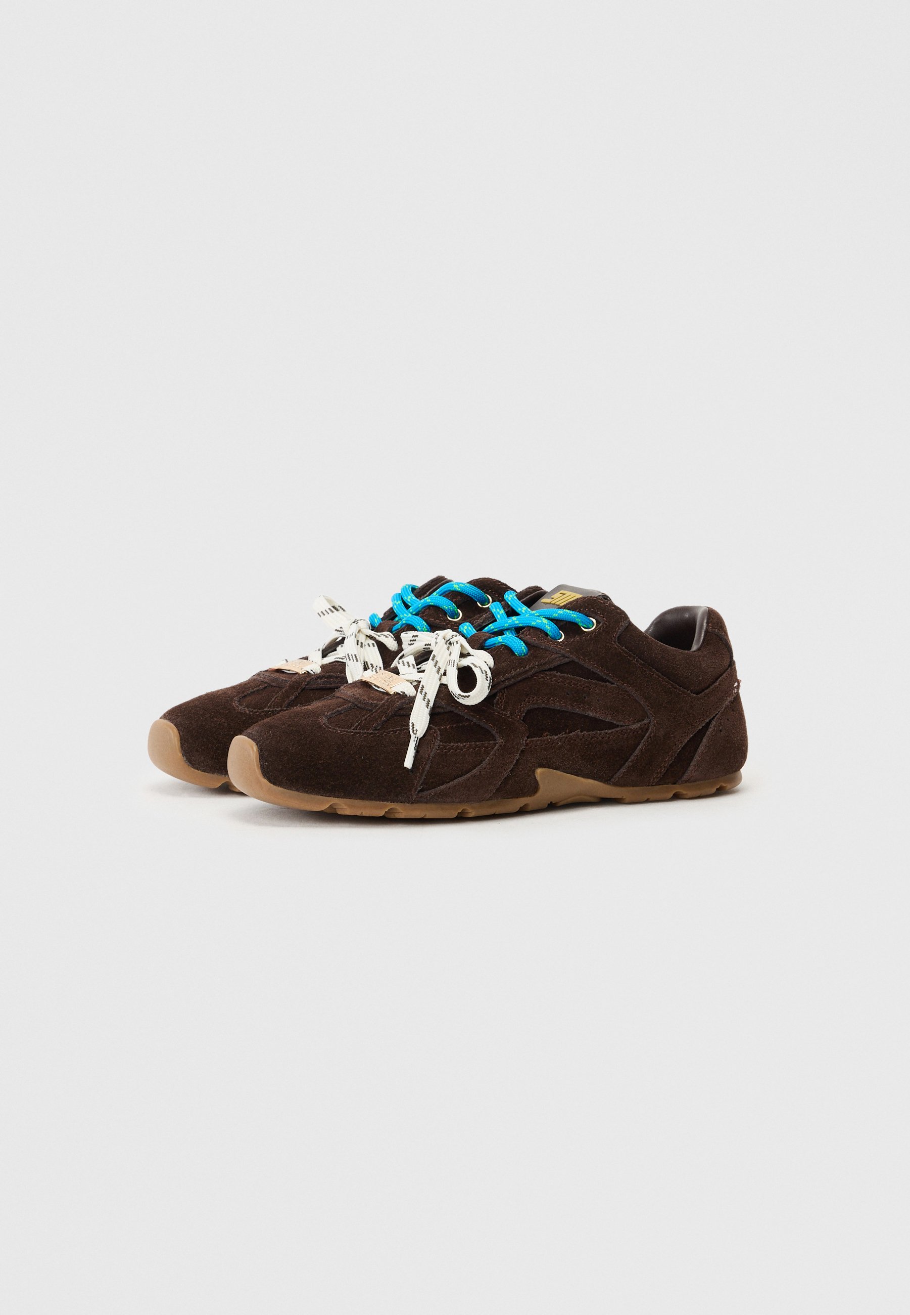 Steve Madden ASIEL - Sneakers low - dark brown/maroniu închis