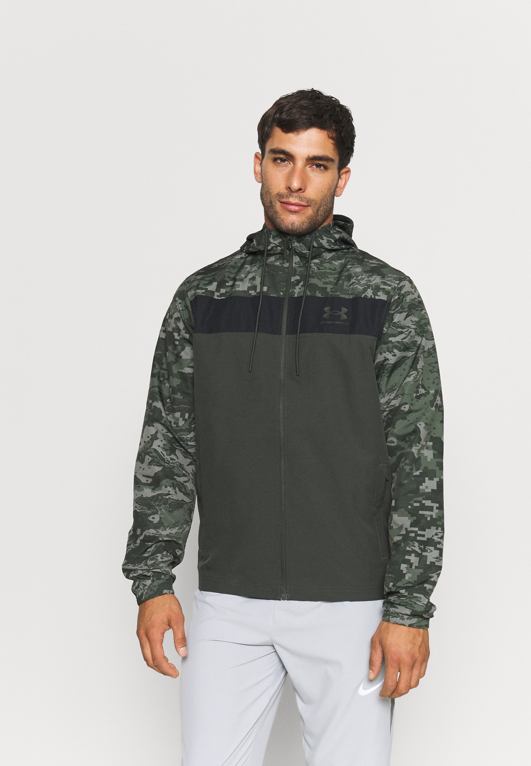 Under armour camo windbreaker Clearance