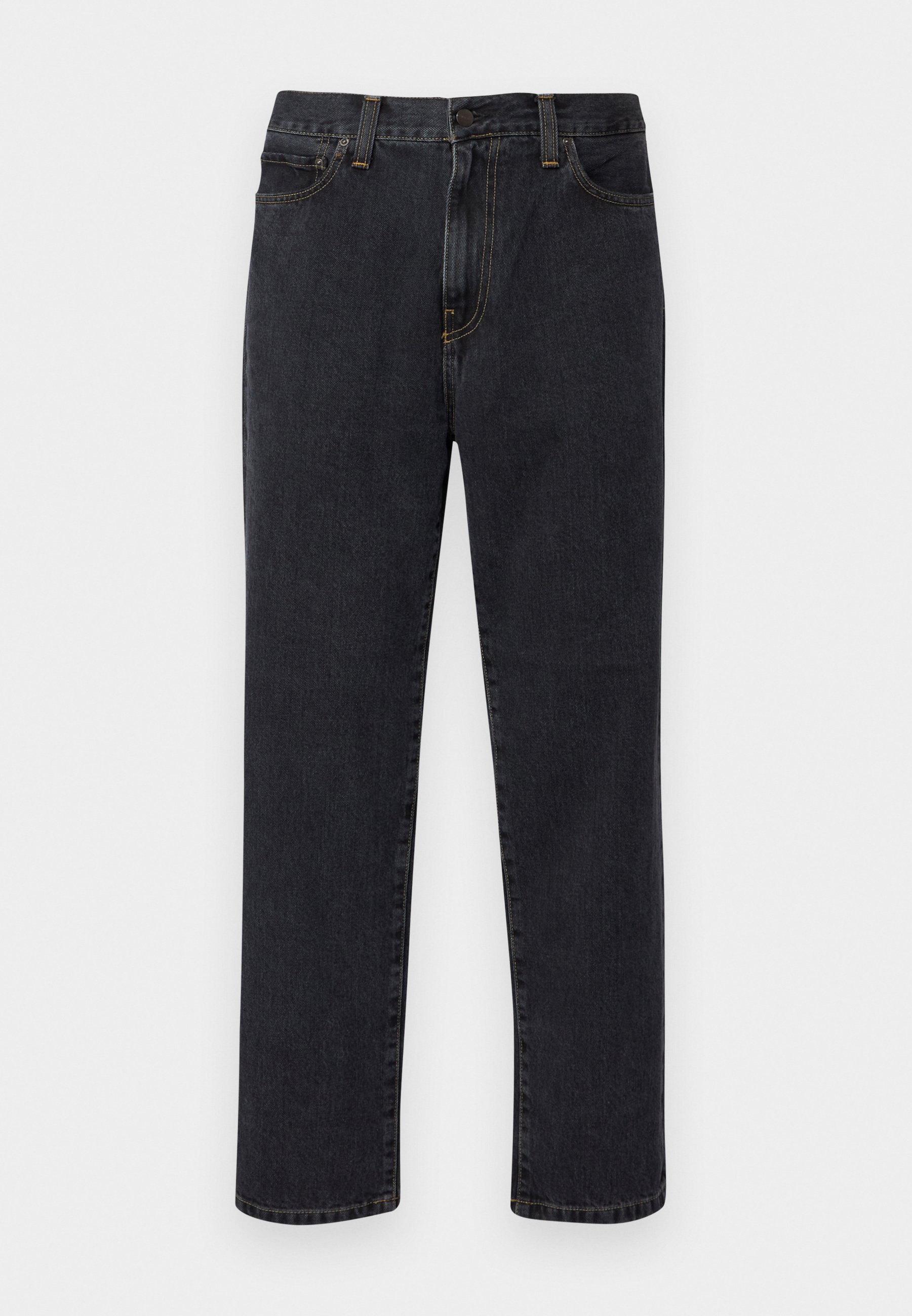 【Black Denim Pants】carhartt｜カーハート｜32 Carhartt WIP - Jeansy Relaxed Fit/czarny denim - Zalando.pl