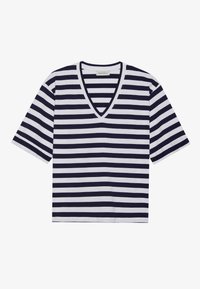 Trükipildiga T-särk - dark blue/white