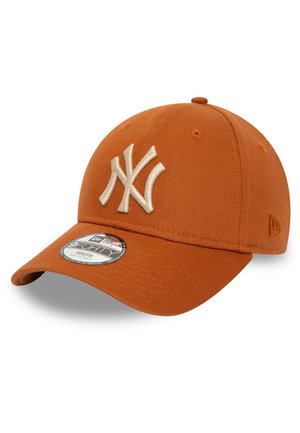 New Era CHYT LEAGUE ESS 9FORTY ADJUSTABLE NY YANKEES - Cap - dunkelbraun