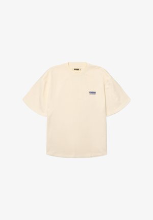 Woodbird, BEAM CART TEE - T-shirt con stampa - off white