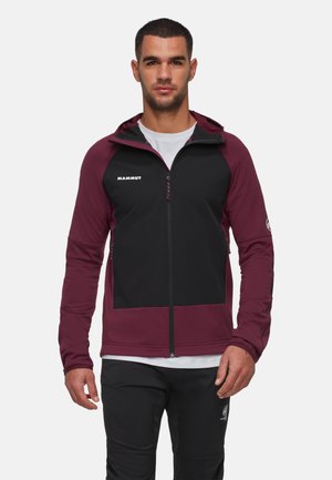 MASSONE HOODED - Outdoor jacket - vin black