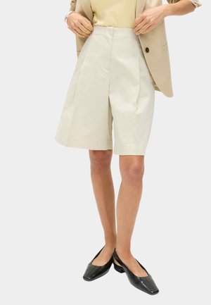 Marks & Spencer, BERMUDA SHORTS, beżowy melanż
