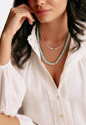 THOMAS SABO, Collier - silberfarben, weiß, türkis, rot