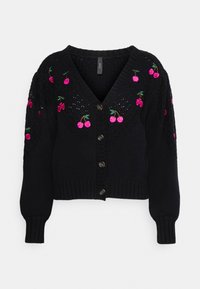 YASCHERRY CARDIGAN VIP - Casaco de malha - black