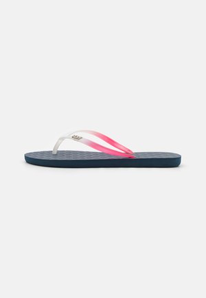 VIVA GRADIENT - Sandale cu baretă între degete - navy/orange