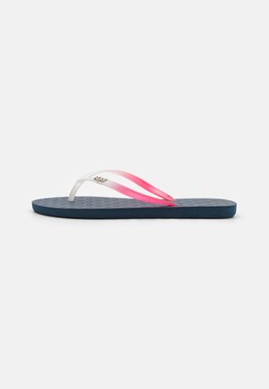 VIVA GRADIENT - T-bar sandals - navy/orange