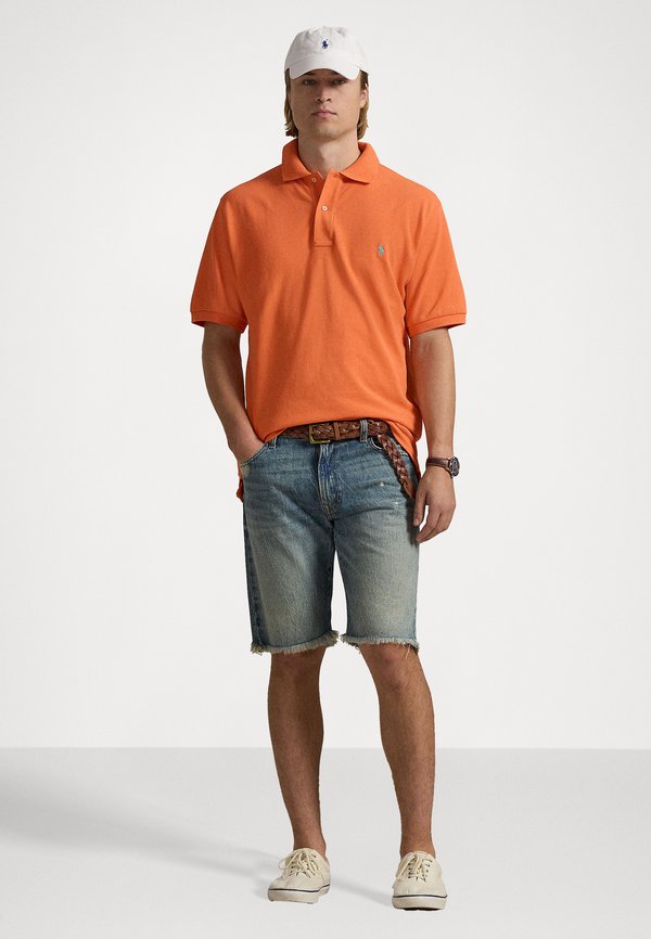 THE ICONIC MESH POLO SHIRT - Polo shirt - spring melon2