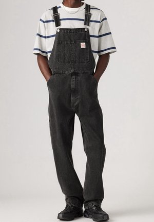 Jeansowe ogrodniczki